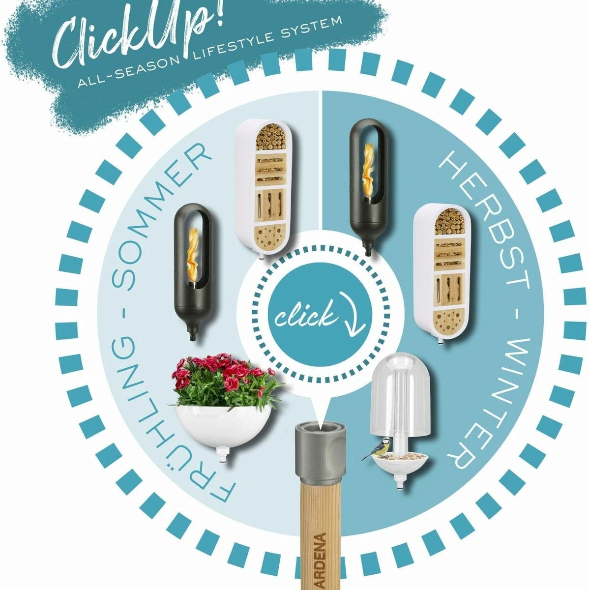 Gardena ClickUp! Fackel