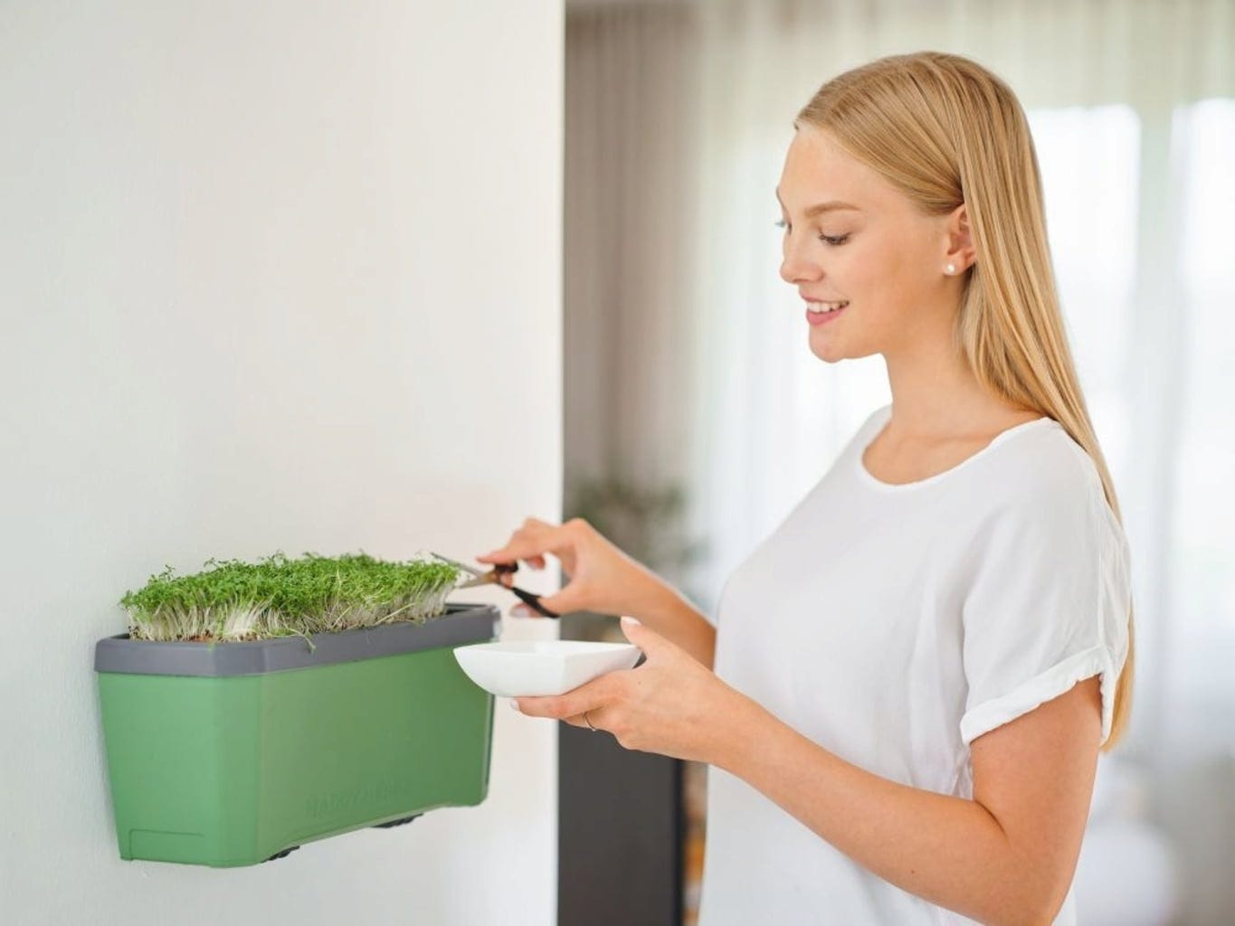  Harry Herbs Kräutertopf - Ohne Haube, Dunkelgrün