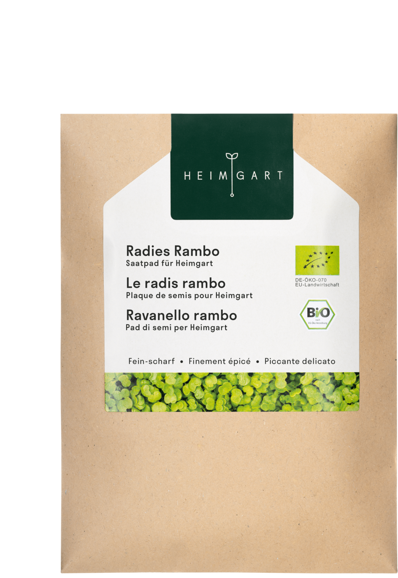  Radieschen Rambo Microgreen Saatpad