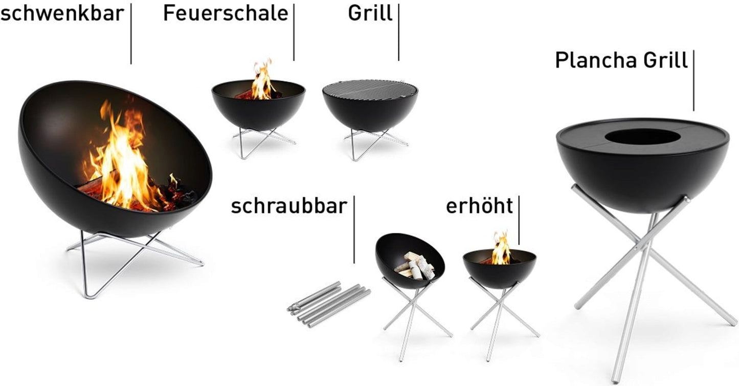  BOWL 57 Feuerschale Mit Dreibein