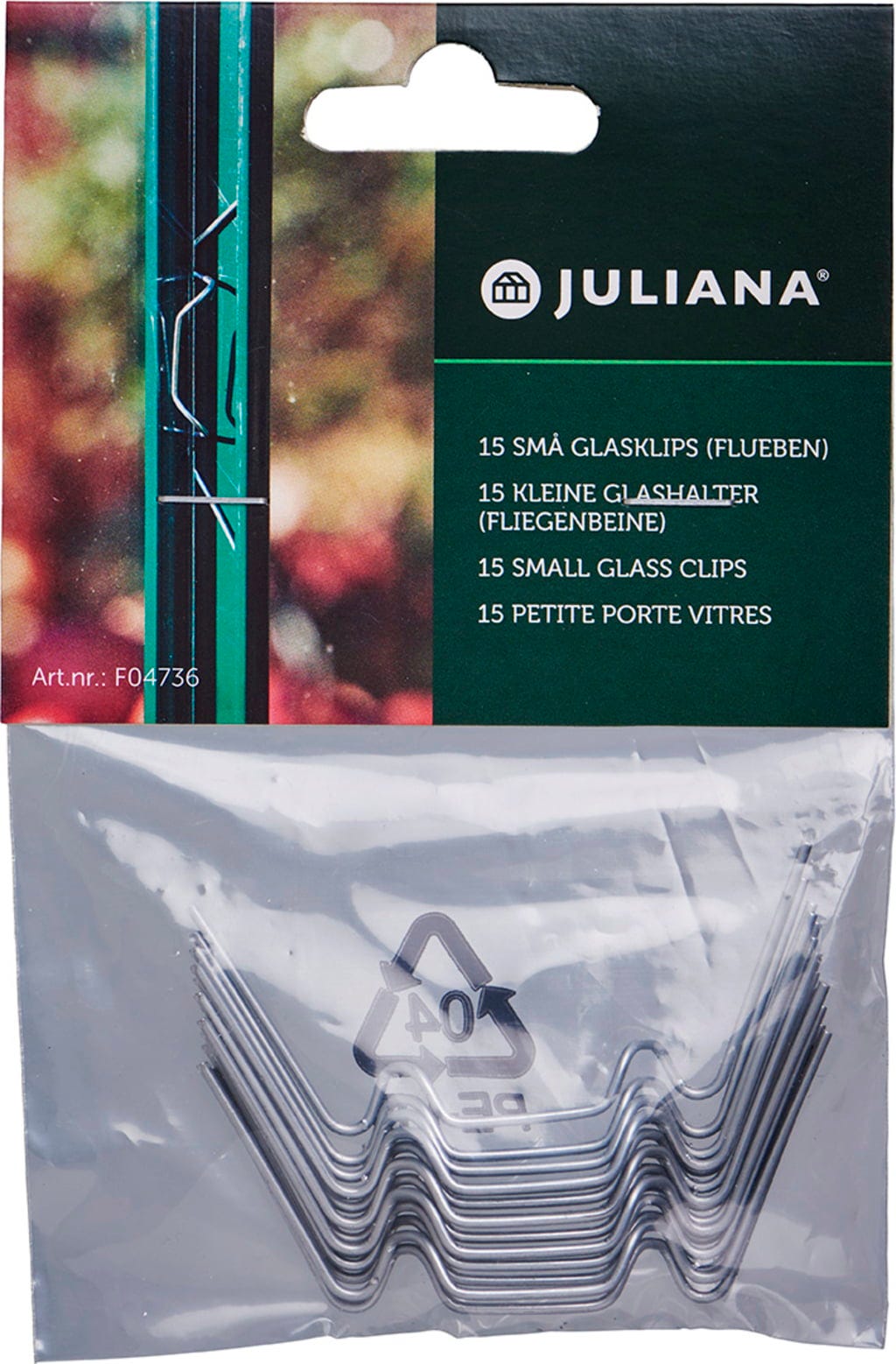 Juliana Fliegenbeine, Klein (15 Stück)