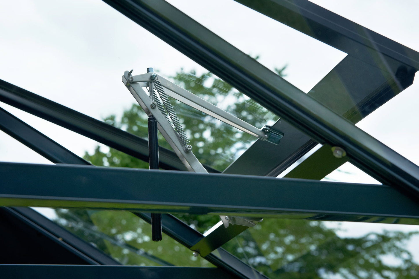 Juliana Gewächshaus Compact - Anthrazit Mit 3 Mm ESG, 5 M²