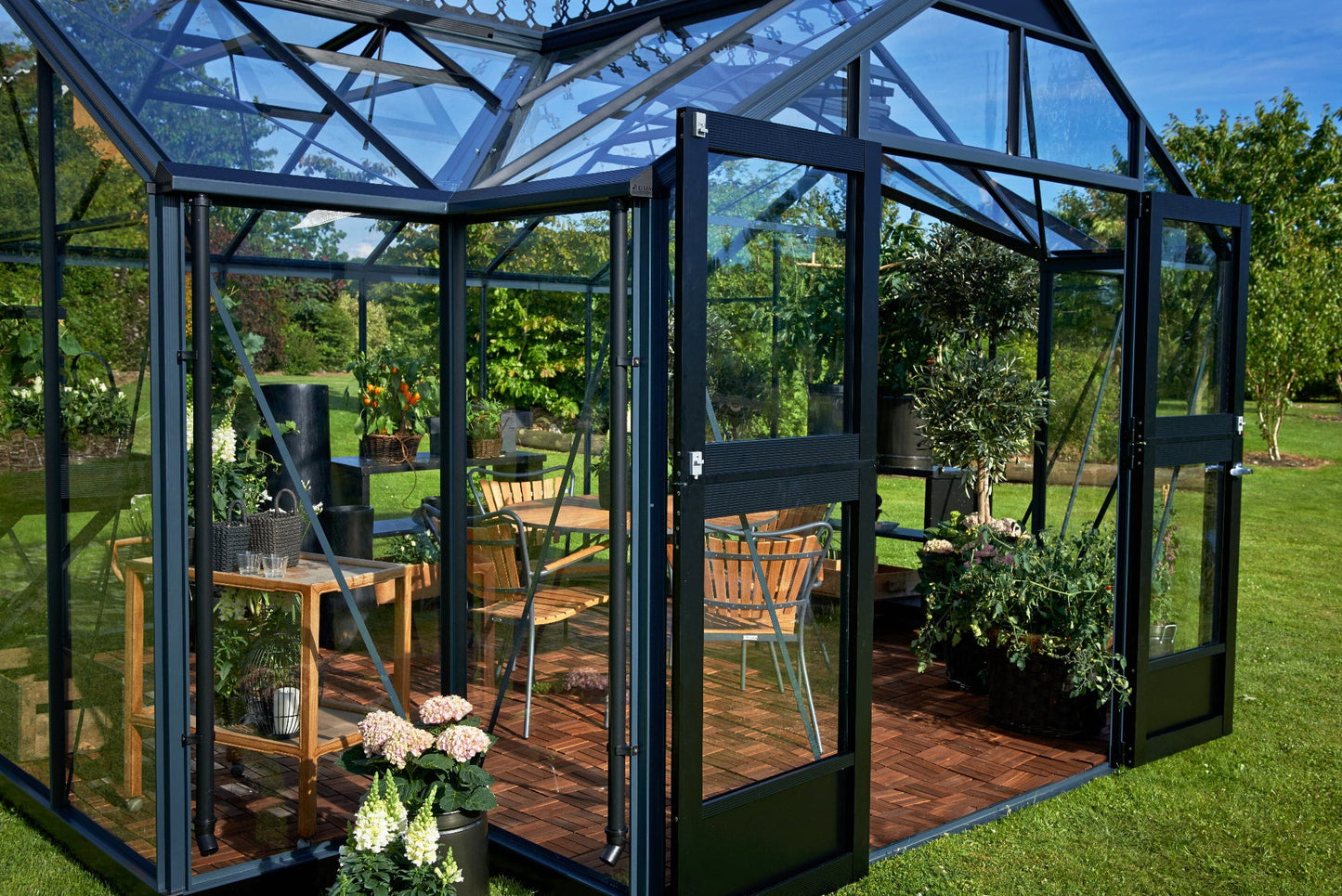 Juliana Gewächshaus Orangerie - Anthrazit, 15,1 M²