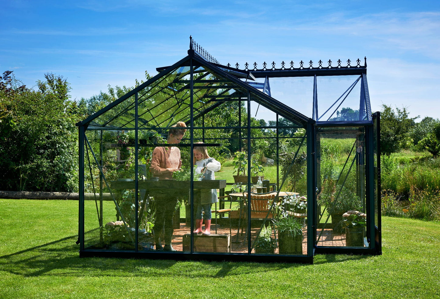 Juliana Gewächshaus Orangerie - Anthrazit, 15,1 M²
