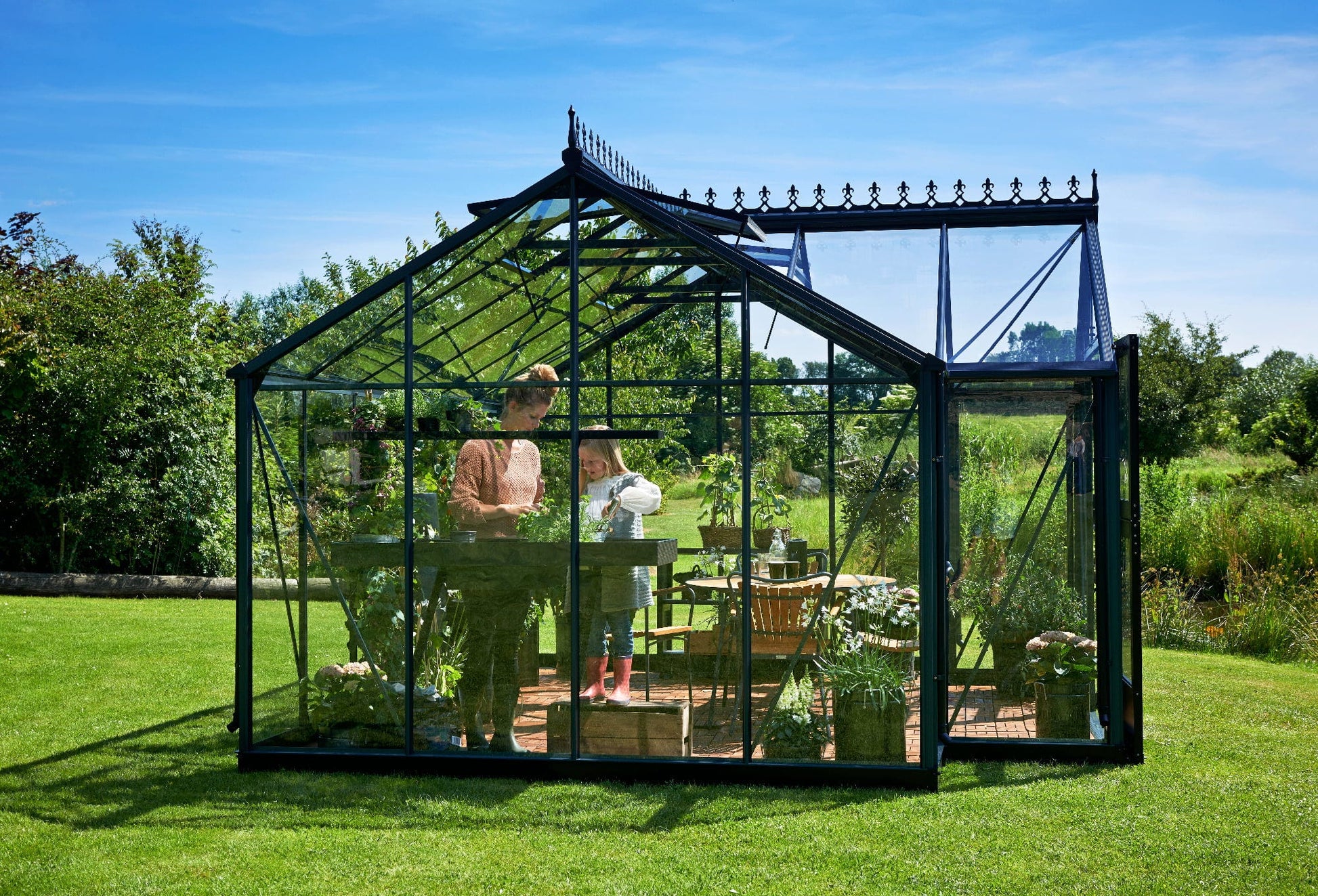 Juliana Gewächshaus Orangerie - Anthrazit, 15,1 M²
