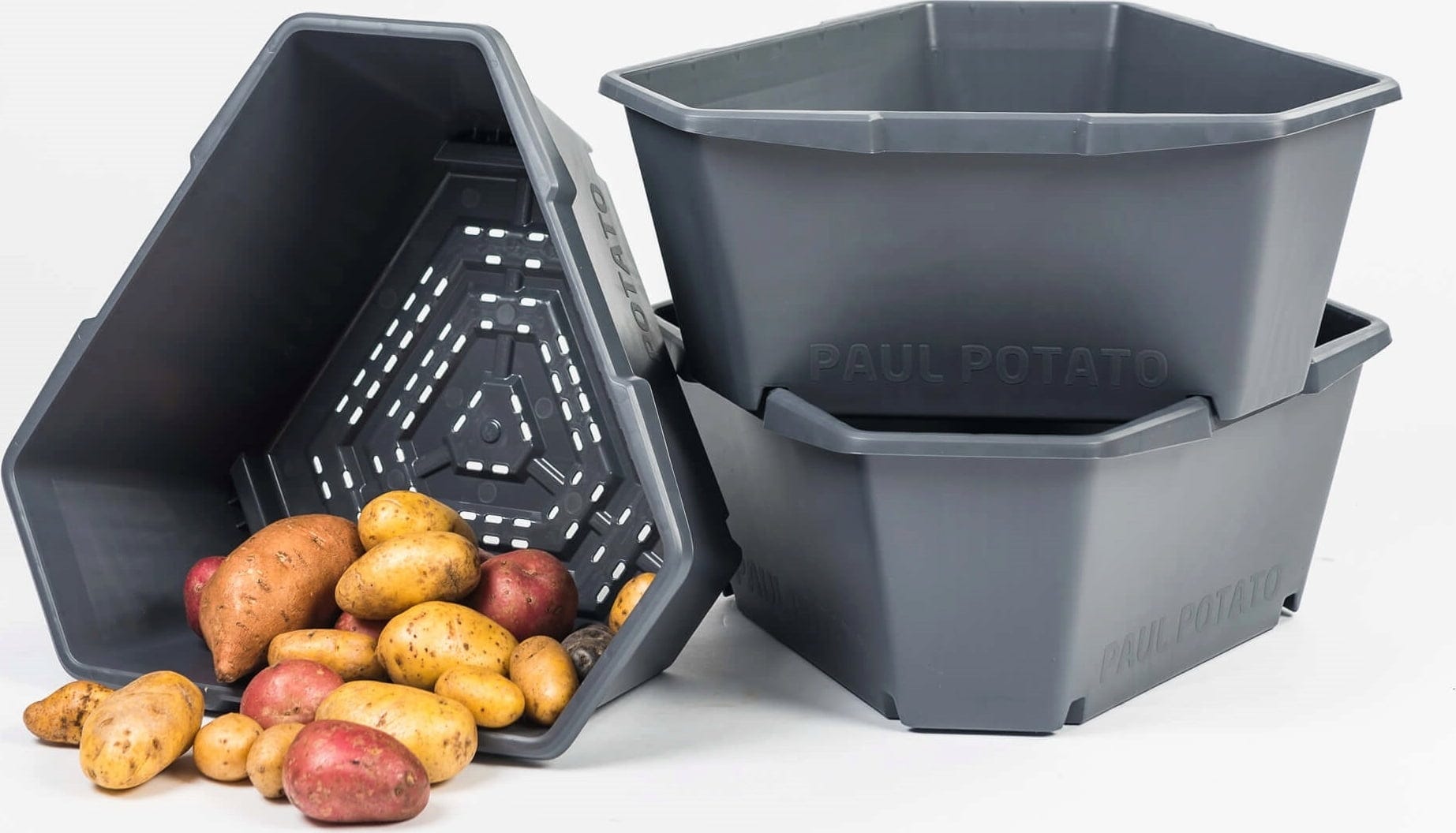  Paul Potato Starter - 3 Etagen, Grau