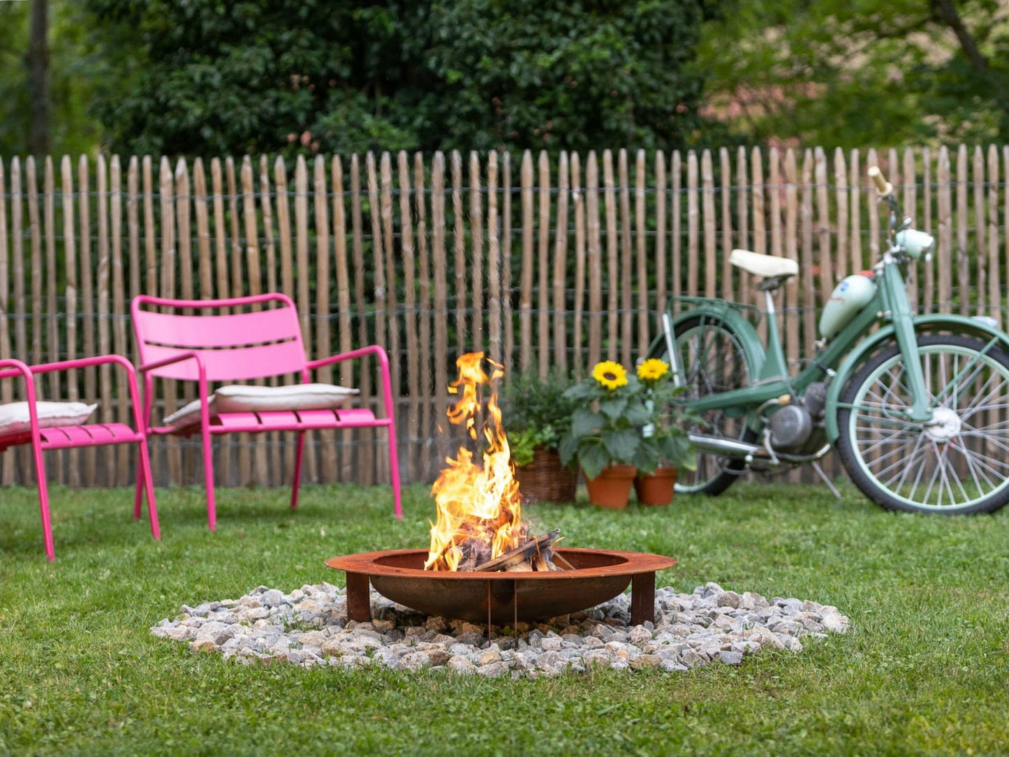  Feuerstelle "moon"