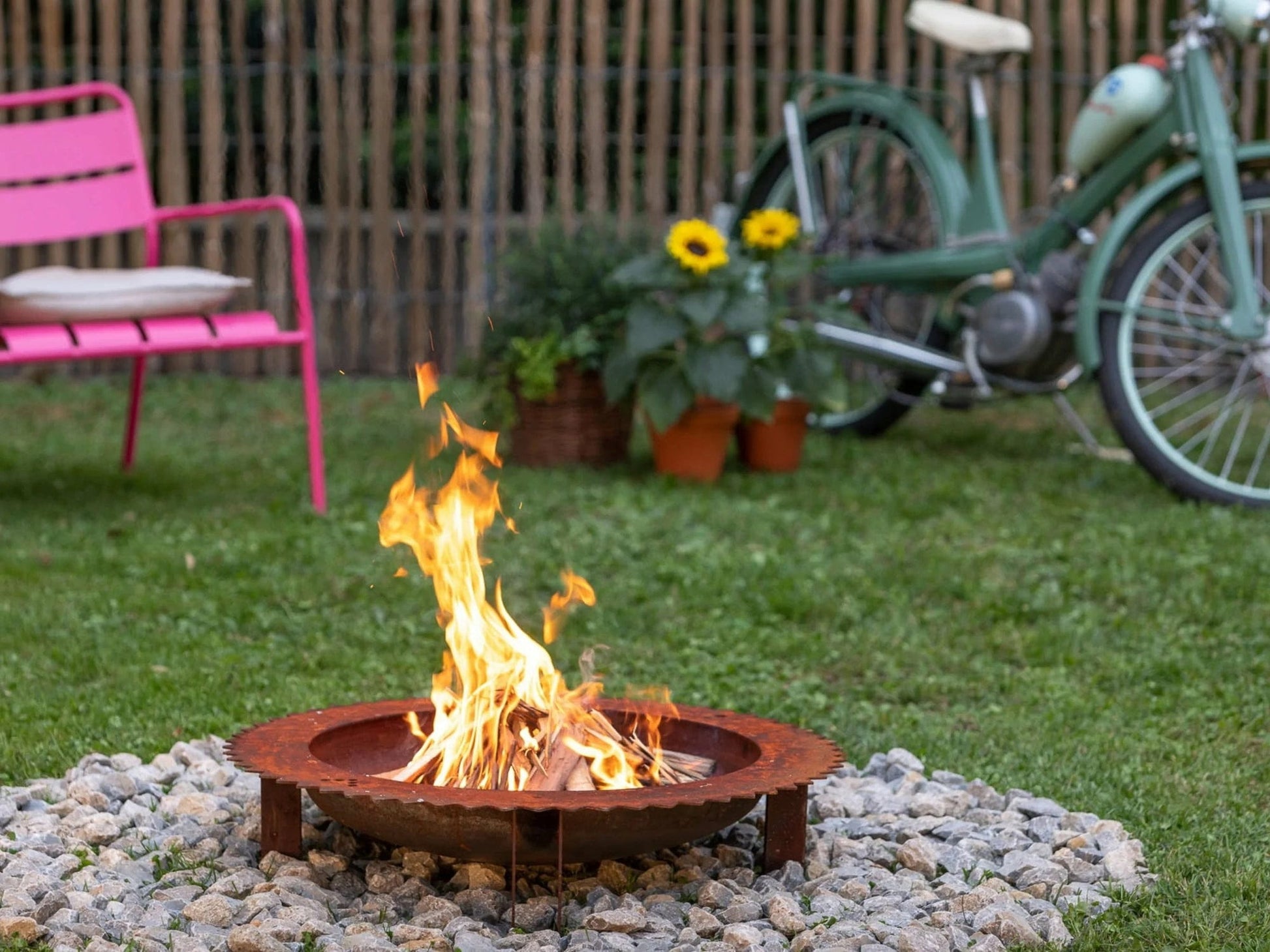  Feuerstelle "sun"