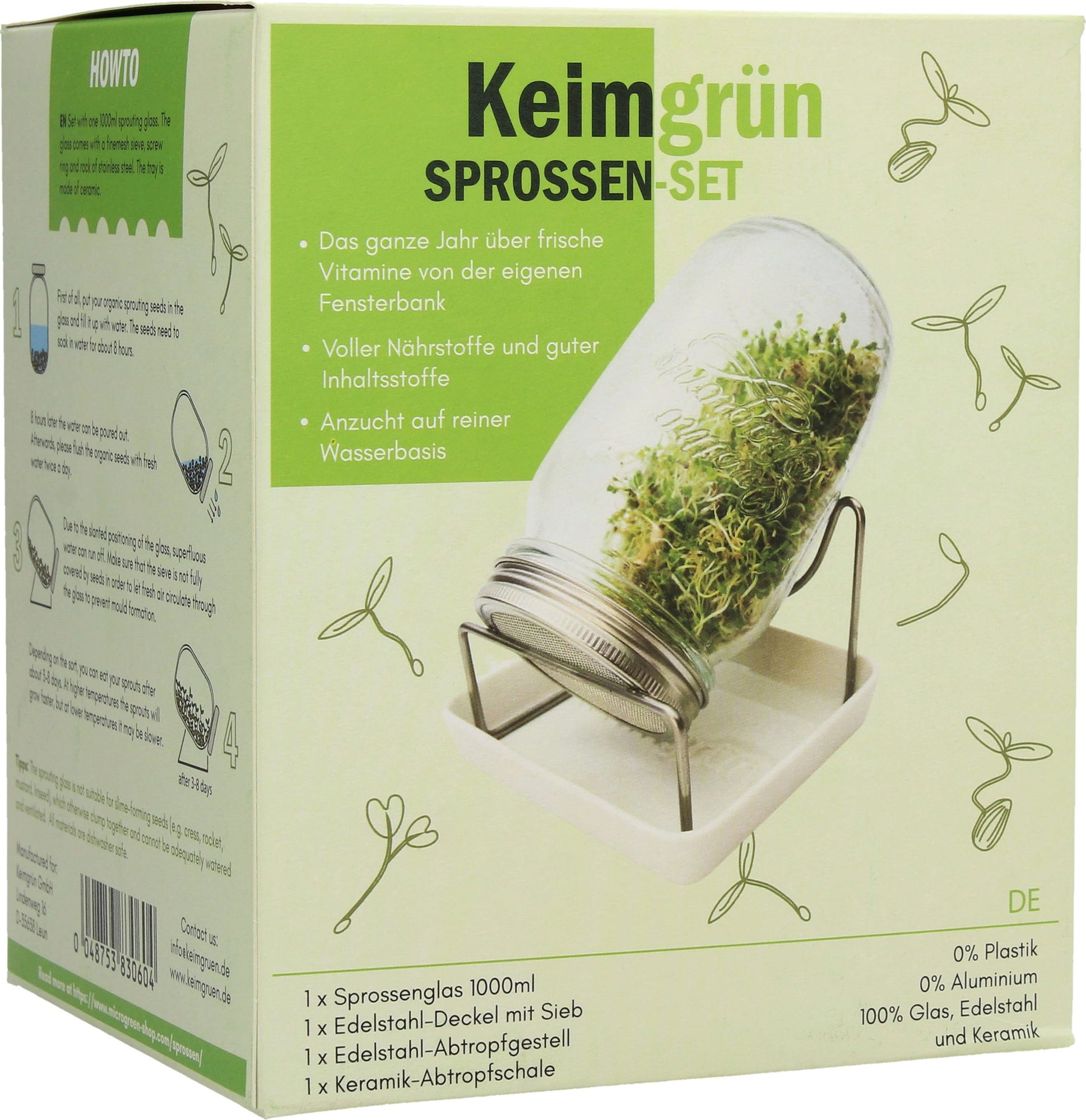  Sprossenglas-Set
