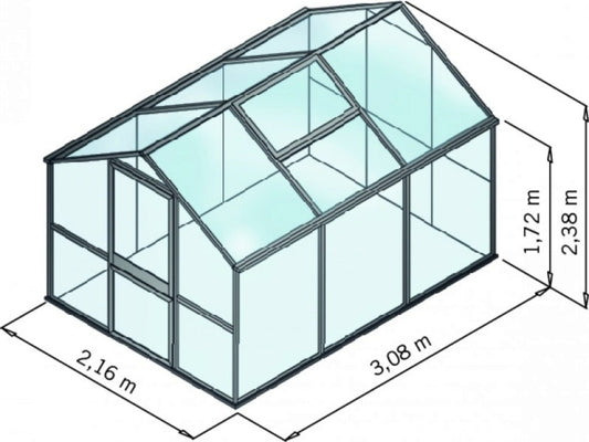  Gewächshaus "Galant" Typ III