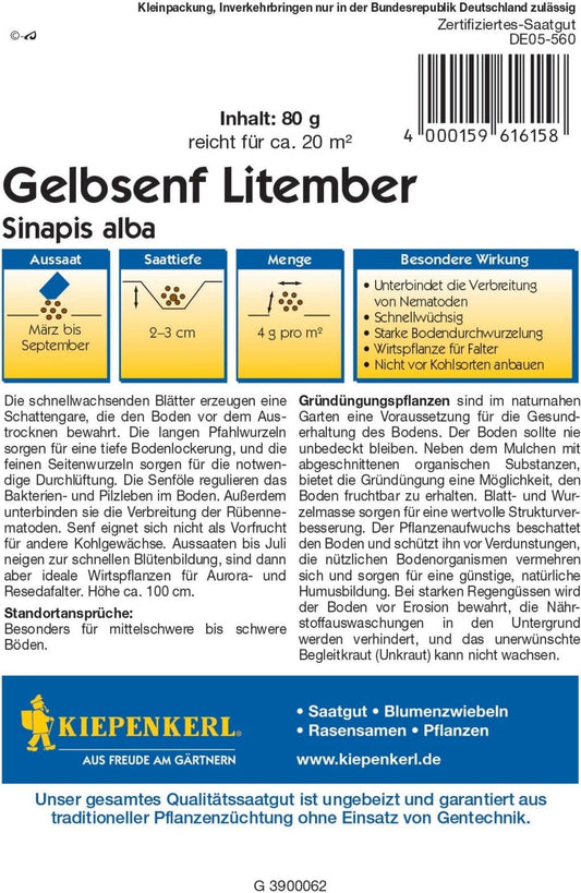  Gelbsenf, 80 G