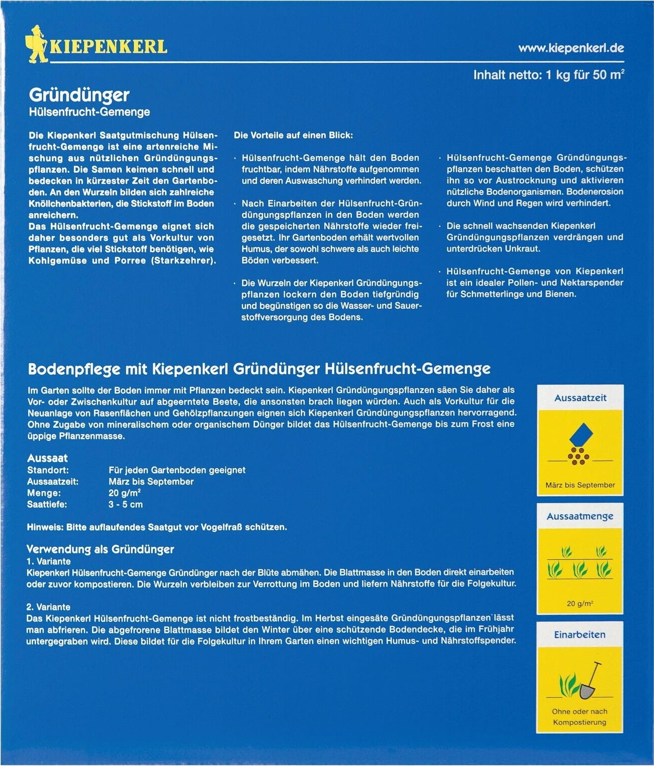  Hülsenfrucht-Gemenge, 1 Kg