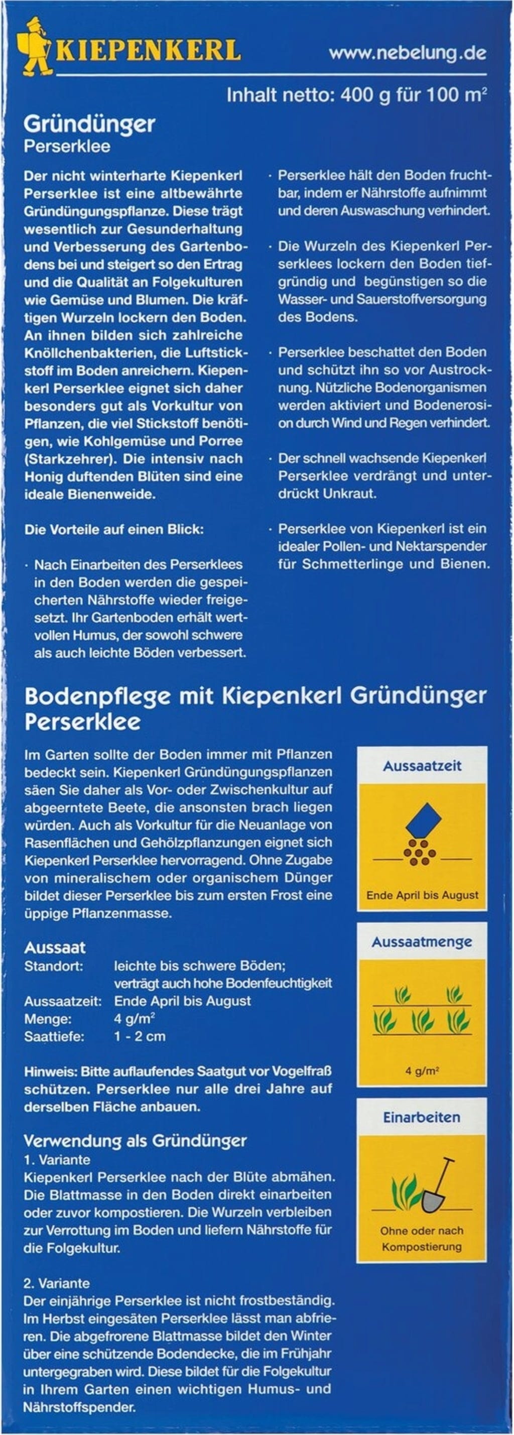  Perserklee, 400 G