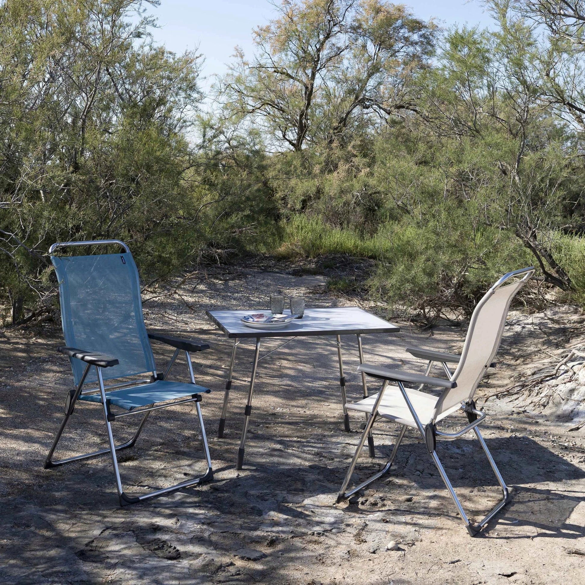 Lafuma Campingtisch CALIFORNIA Für 2 - 4 Personen, Höhenverstellbar