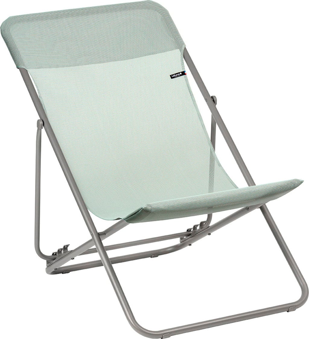Lafuma MAXI TRANSAT Liegestuhl "Natura", Ohne Polster, Tilleul (light Green)