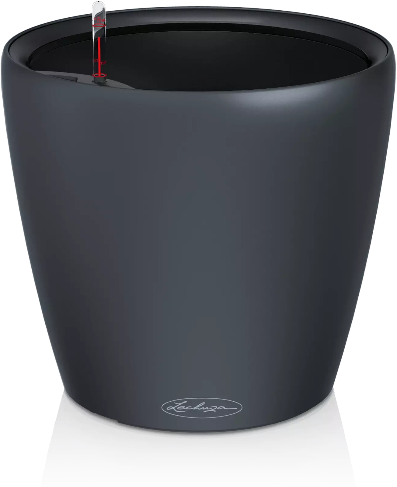 LECHUZA Pflanzgefäß CLASSICO Color LS 21, Schiefergrau