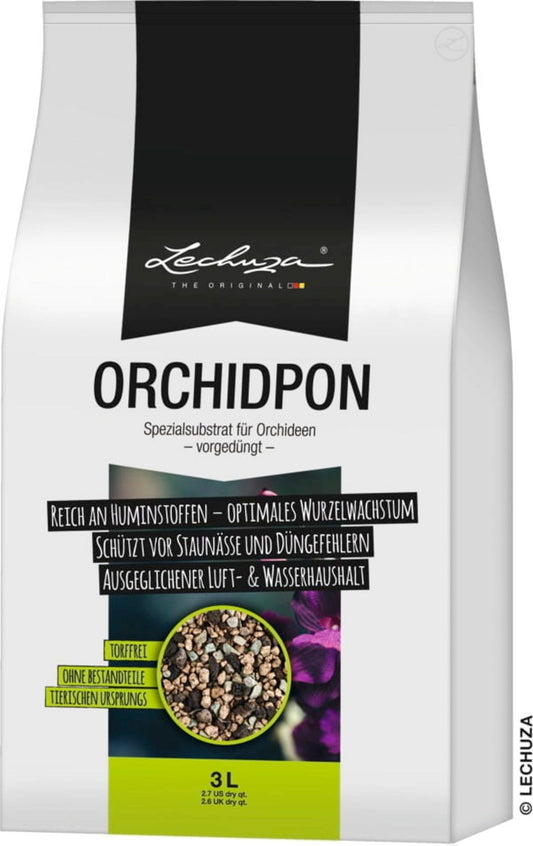 LECHUZA Substrat ORCHIDPON, 3 Liter