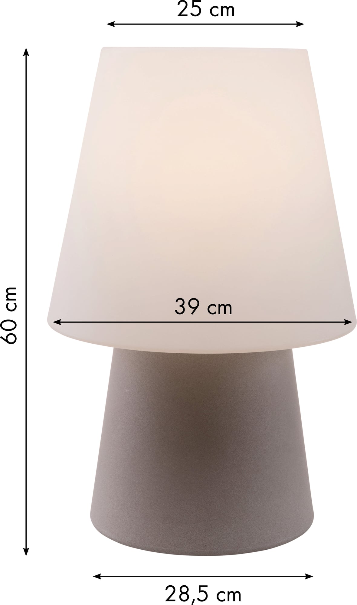  No. 1 - 60 Cm, Leuchte (SOLAR), Sand