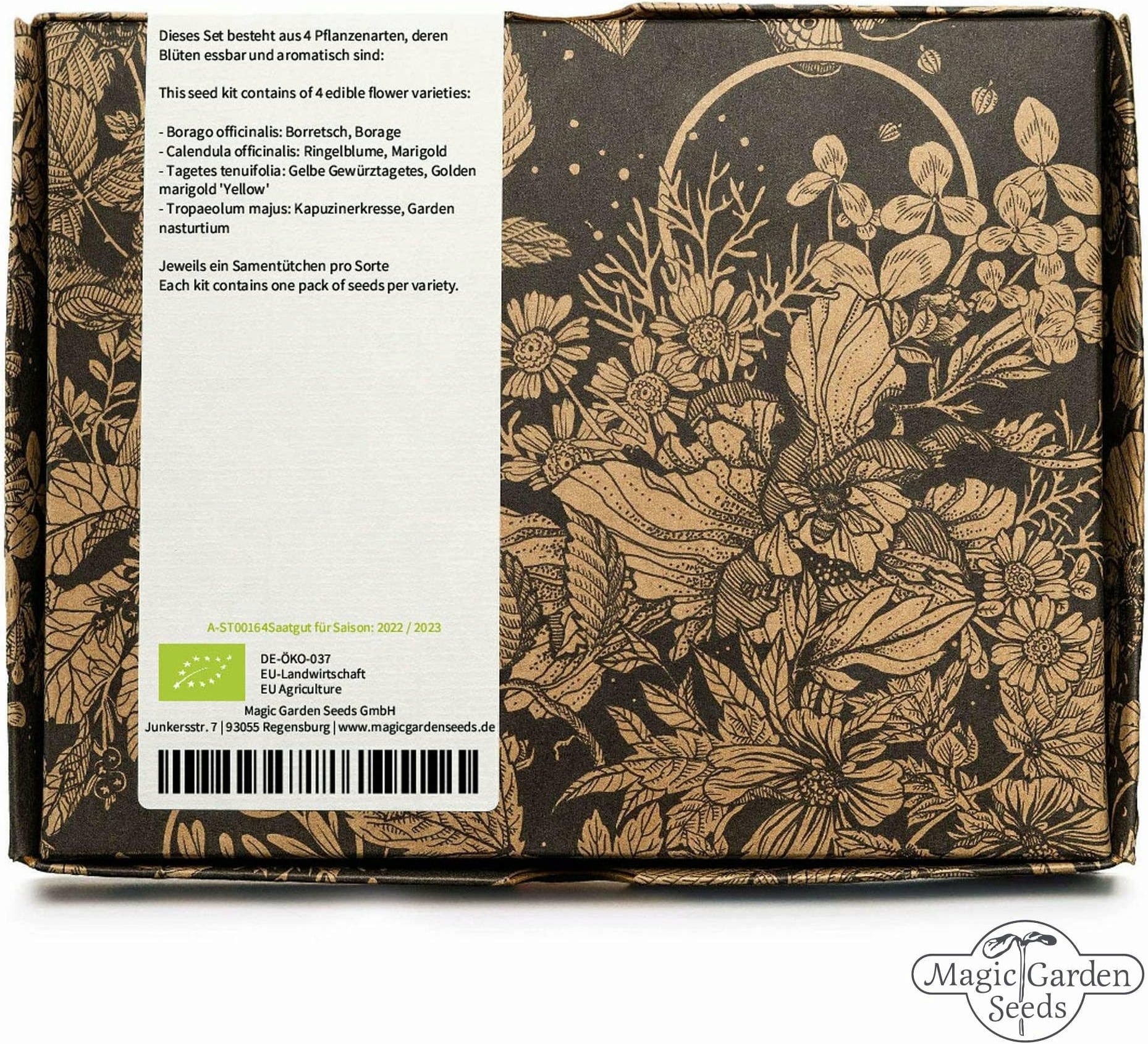  Bio Essbare Blüten - Samenset