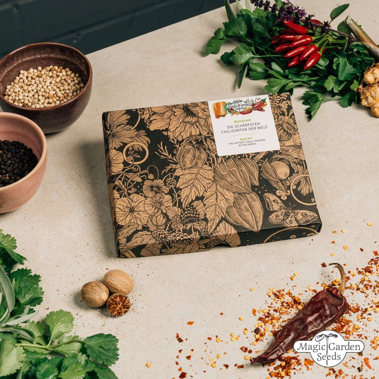  Die Schärfsten Chilisorten Der Welt - Samenset, Geschenkset