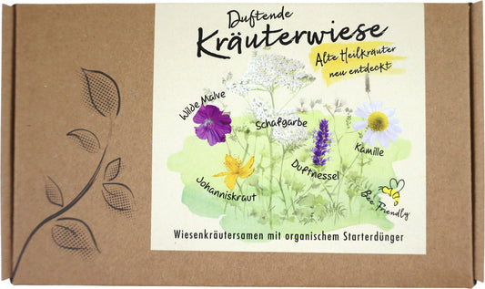  Heilkräuter-Samen-Set "Duftende Kräuterwiese"