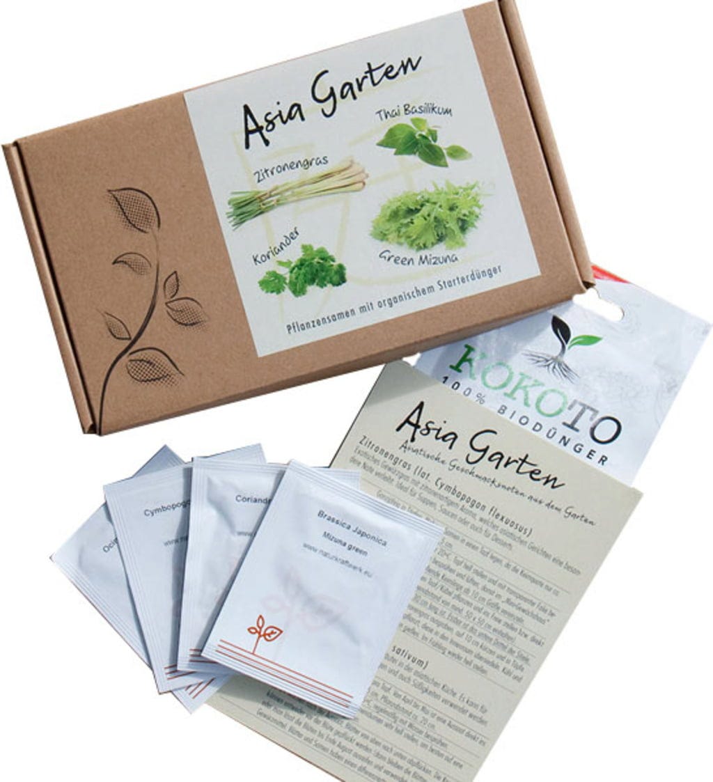  Samen-Set "Asia-Garten"