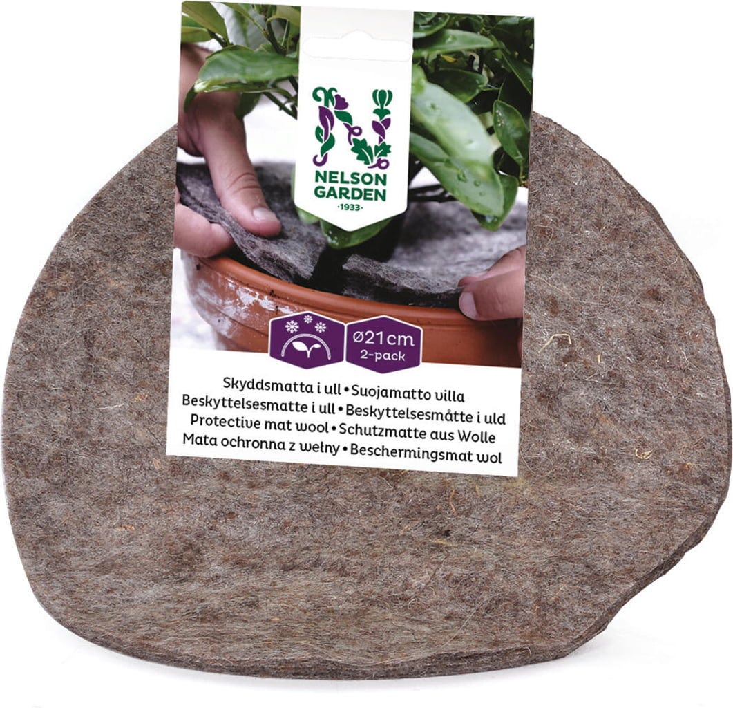  Schutzmatte Aus Wolle, Ø21 Cm (2 Stück)