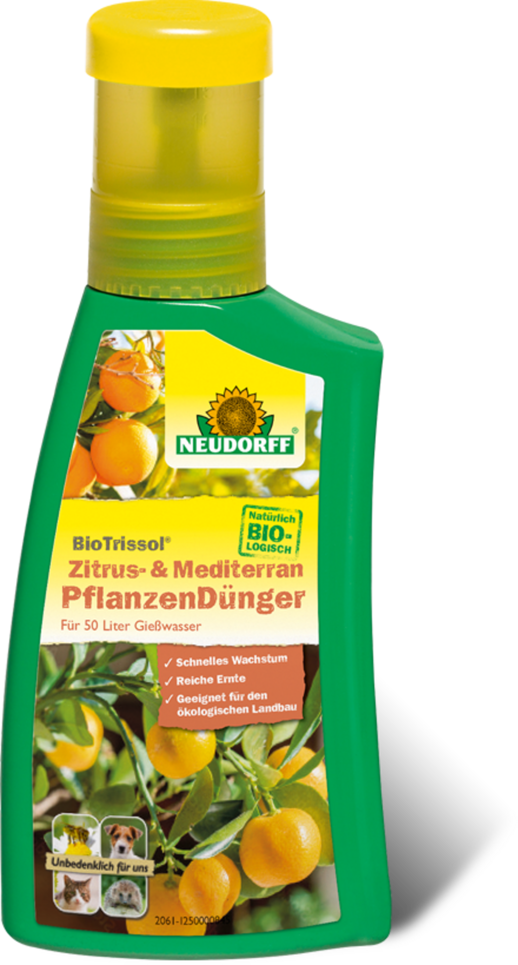  BioTrissol Zitrus- & Mediterran Pflanzendünger, 250 Ml