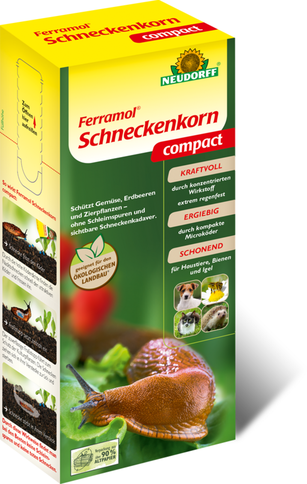  Ferramol® Schneckenkorn Compact, 700 G - Reg. Nr. 3617