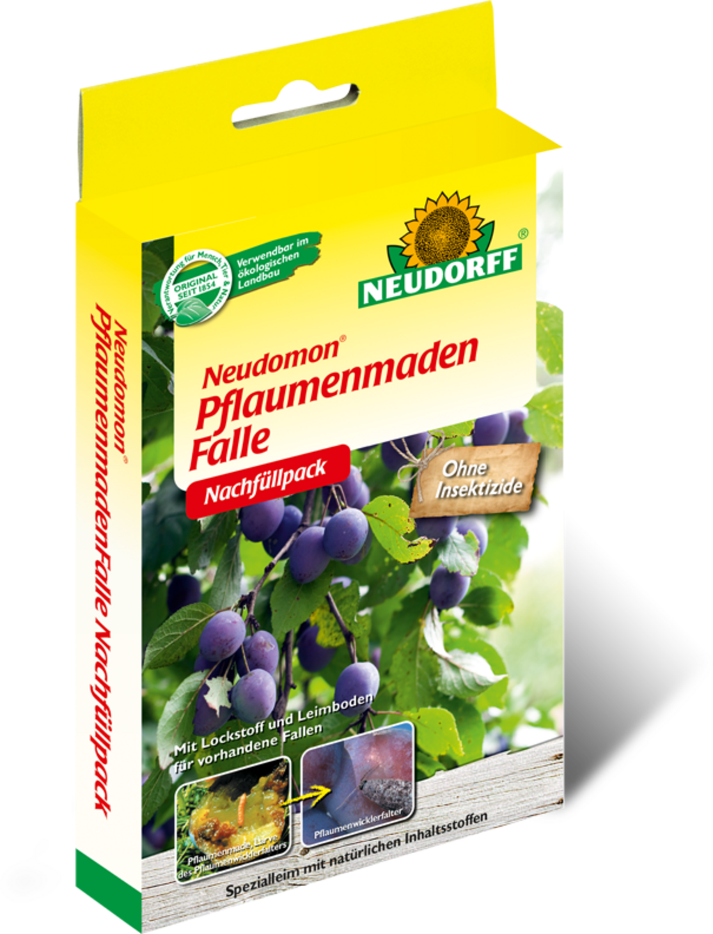  Neudomon PflaumenmadenFalle, Nachrüst-Set