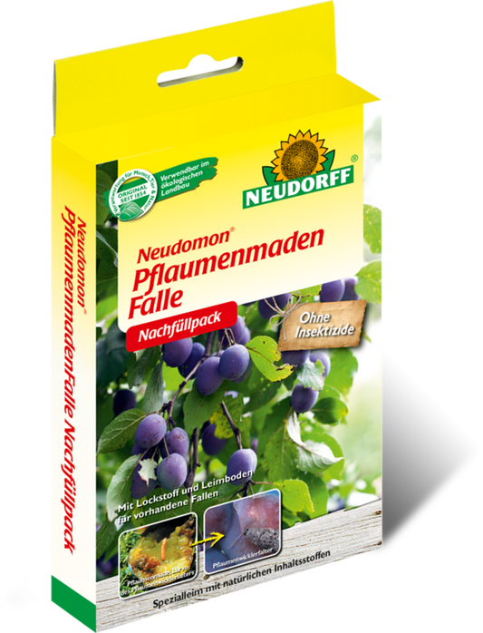  Neudomon PflaumenmadenFalle, Nachrüst-Set