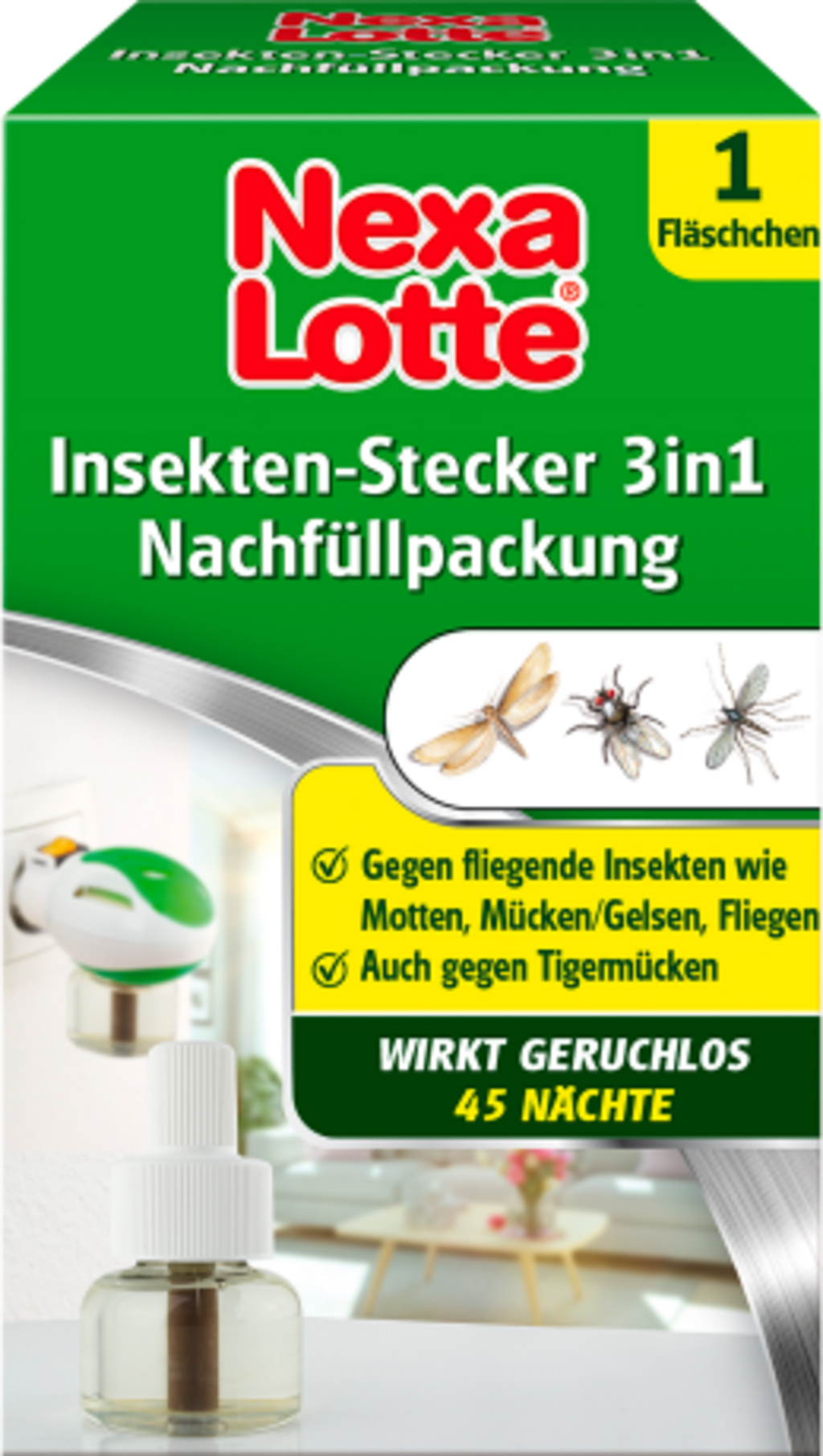  Insektenschutz 3 In 1 Nachfüllpackung, 35 Ml