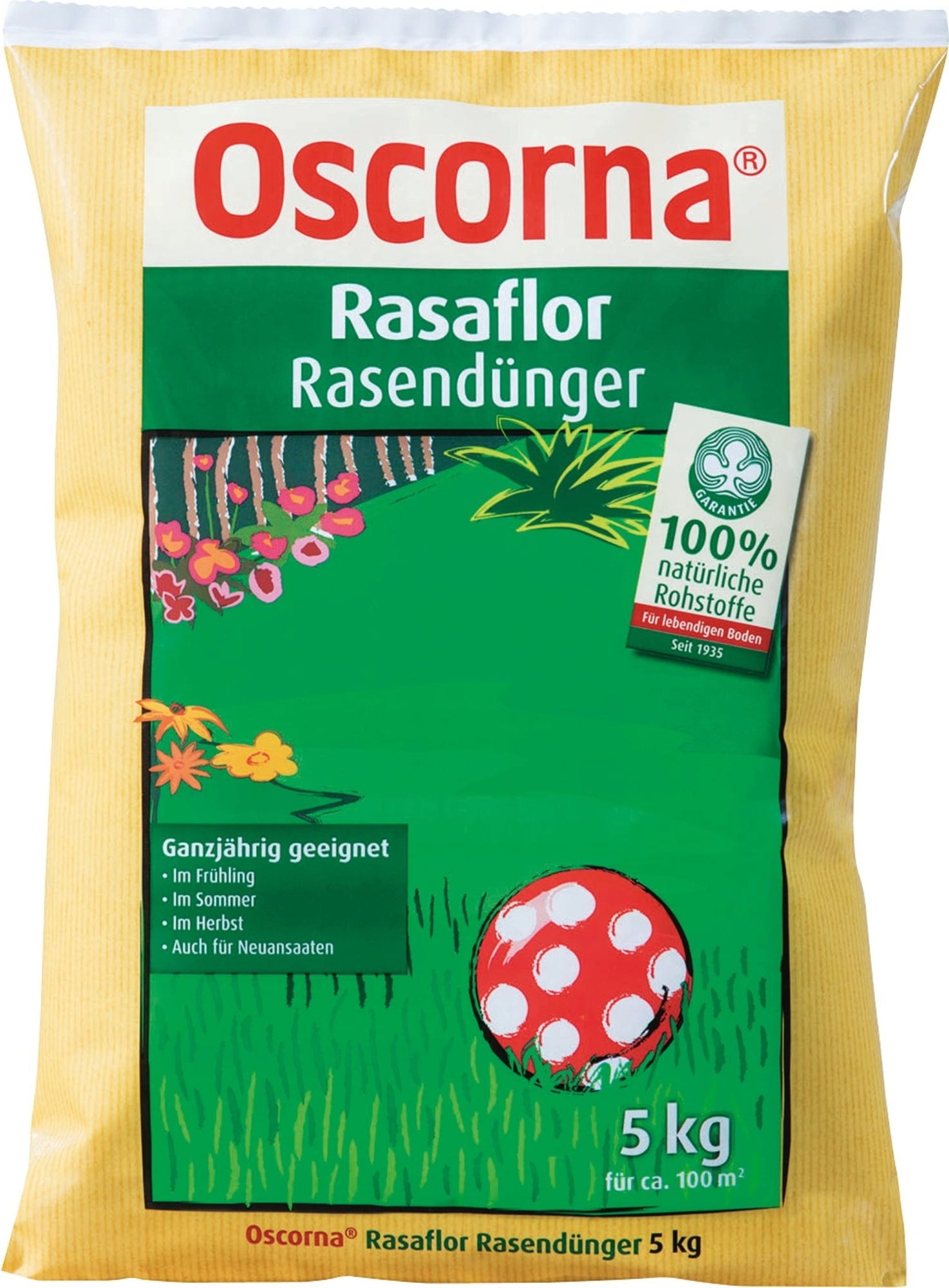  Rasaflor Rasendünger, 5 Kg