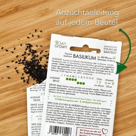  Küchen-Kräuter 12er Saatgut-Set