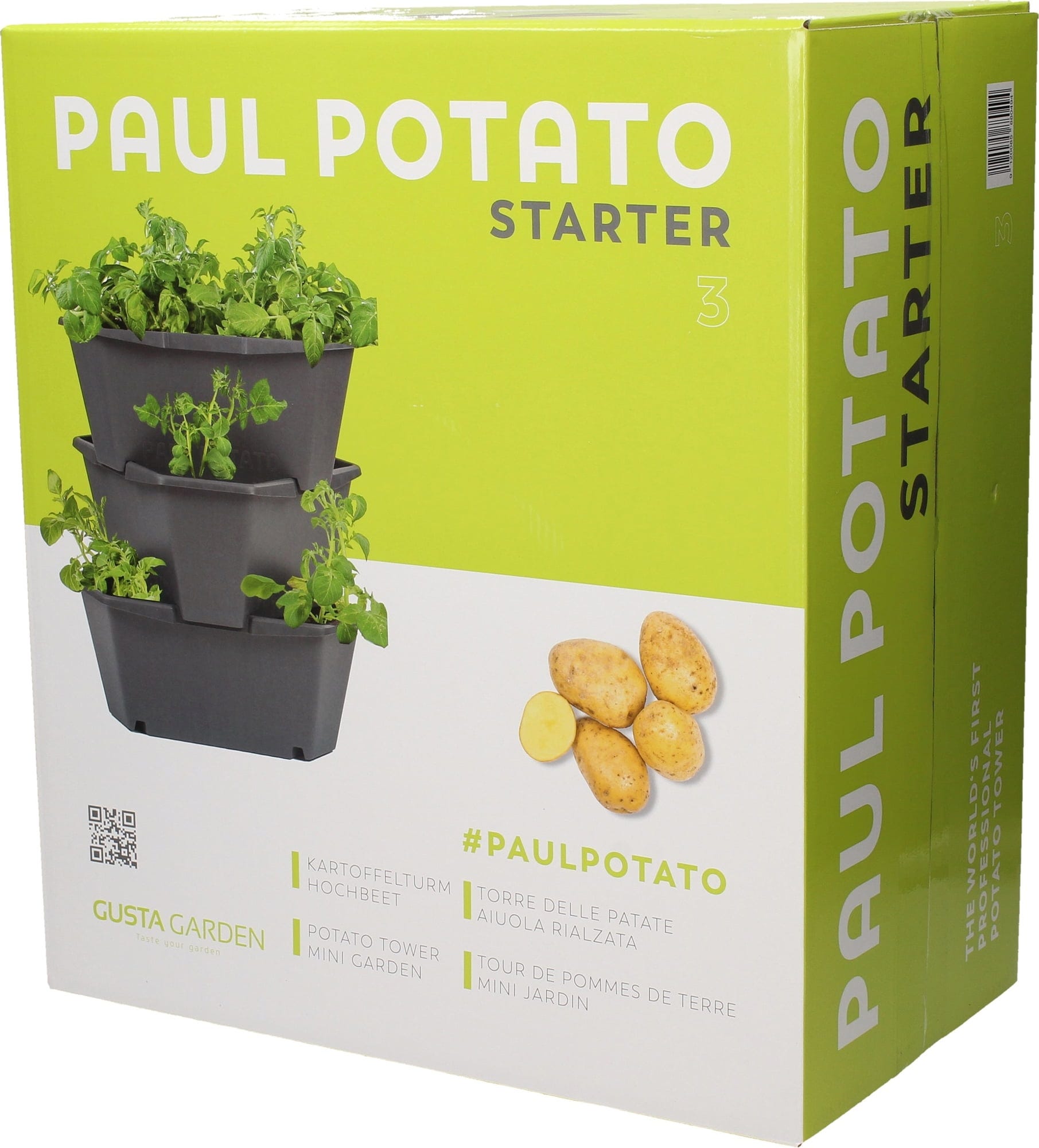  Paul Potato Starter - 3 Etagen, Grau