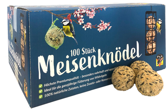  Meisenknödel Lose Im Karton Ohne Netz, 100 Stk. (100 Stück)