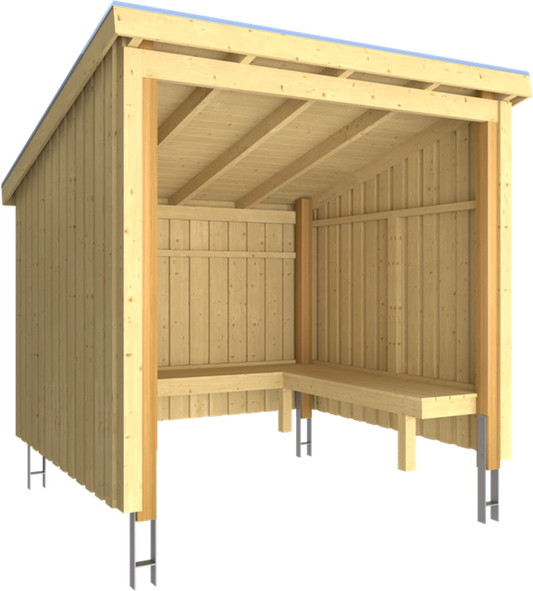 Plus Nordic Grillhütte - 5 M² - Type 1C