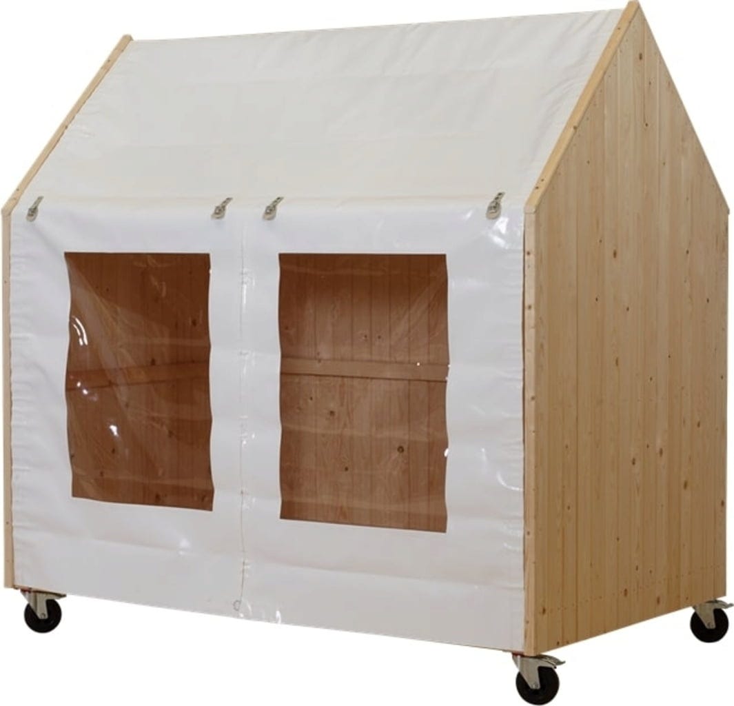 Plus SHELTER Gartenhaus/Spielhaus Mit Räder