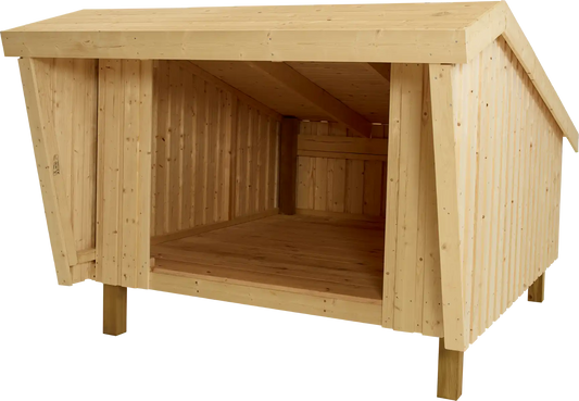 Plus Shelter - Unbehandeltes Holz