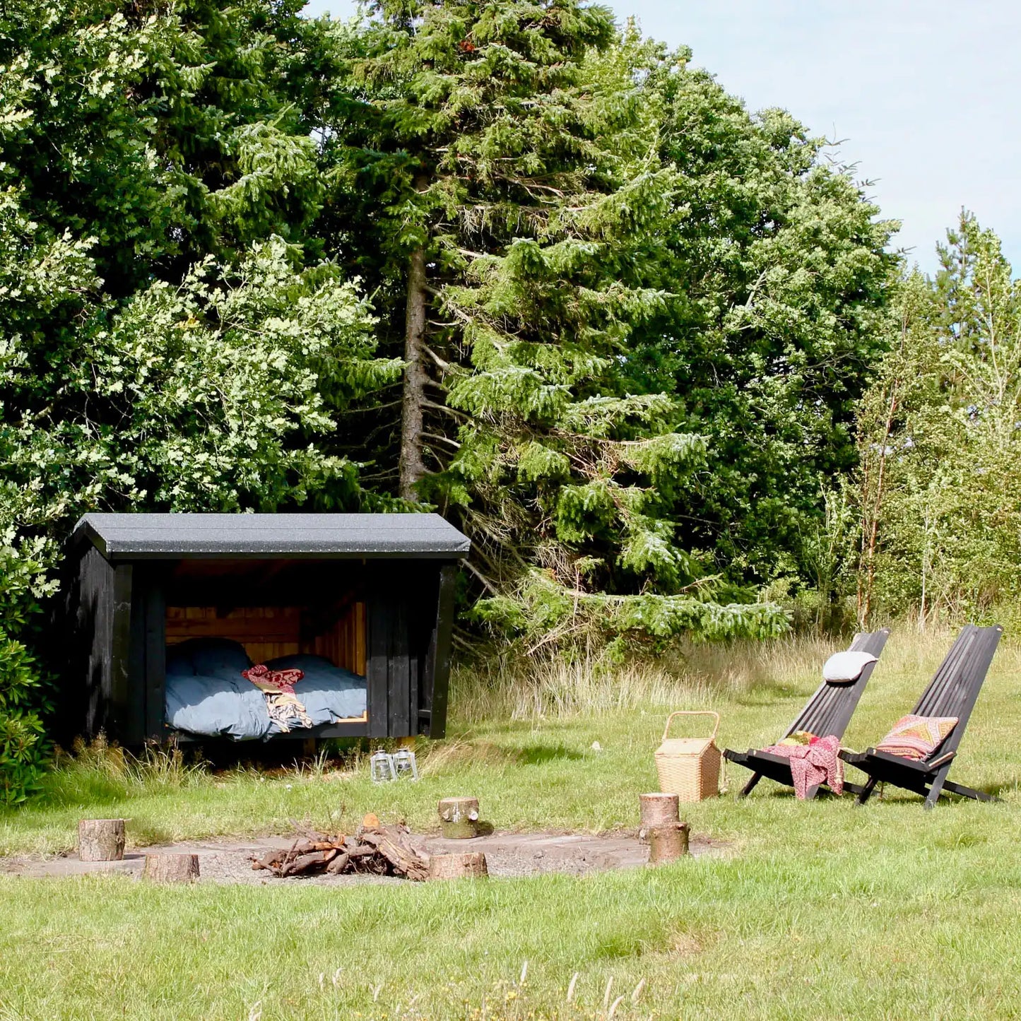Plus Shelter - Unbehandeltes Holz