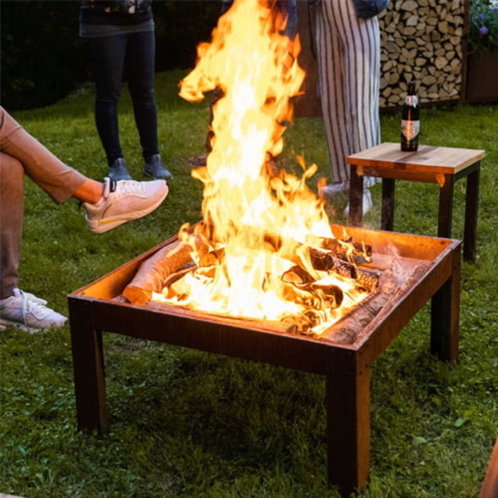 Feuerschale / Grilltisch "Calido", Höhe 90 Cm