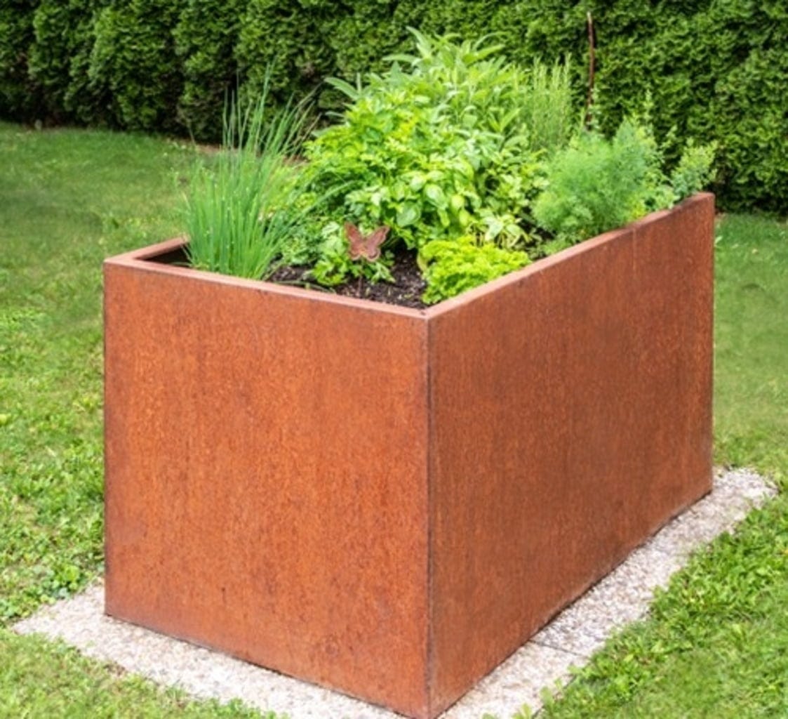  Hochbeet Edelrost "Optimus", 200 X 100 Cm