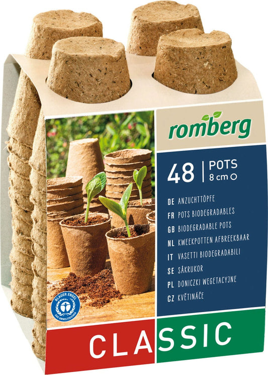  48 Anzuchttöpfe 8 Cm Rund, 48 Stück