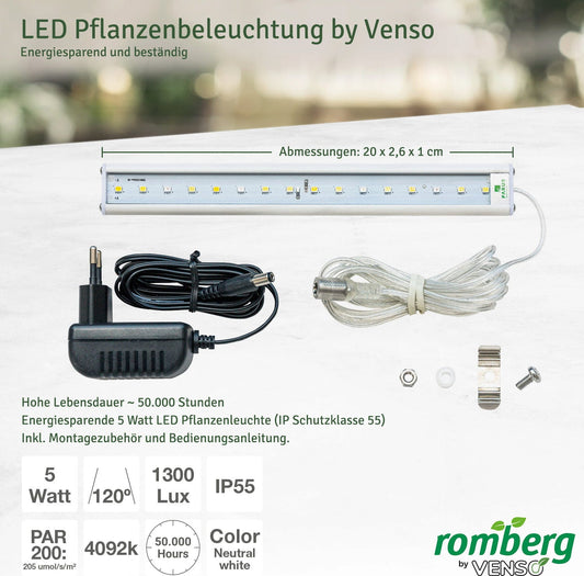  Gewächshaus & Pflanzkasten BoQube L PLUS LED - Anthrazit-Sommergrün