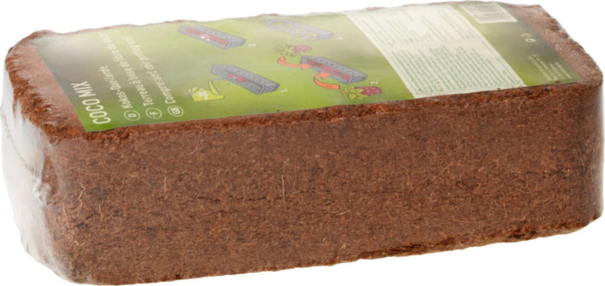  Kokos-Quellerde Komprimiert - Ca. 7-8 Liter
