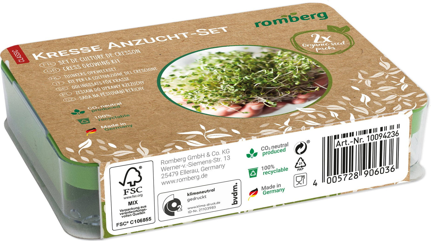  Kresse Anzucht Set