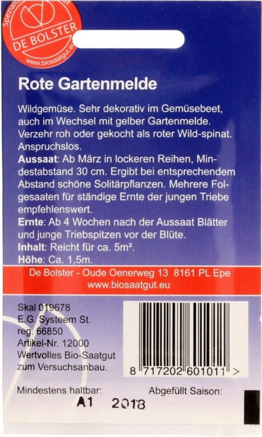  Rote Gartenmelde, 5 G