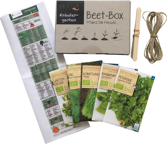  Bio Beet-Box "Kräutergarten"