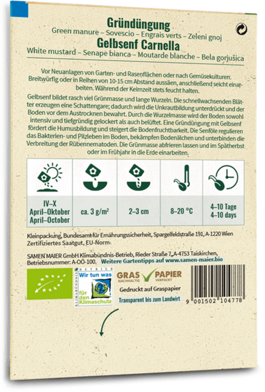  Bio Gelbsenf "Carnella"