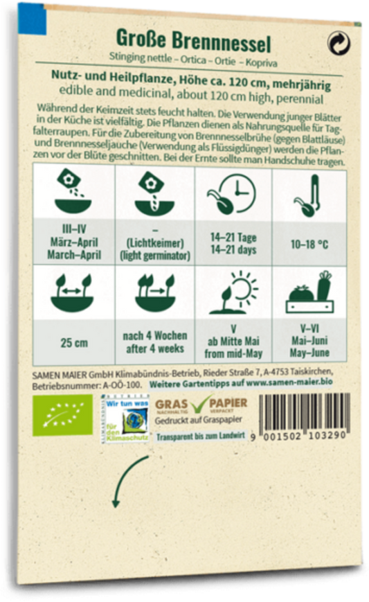  Bio Große Brennnessel